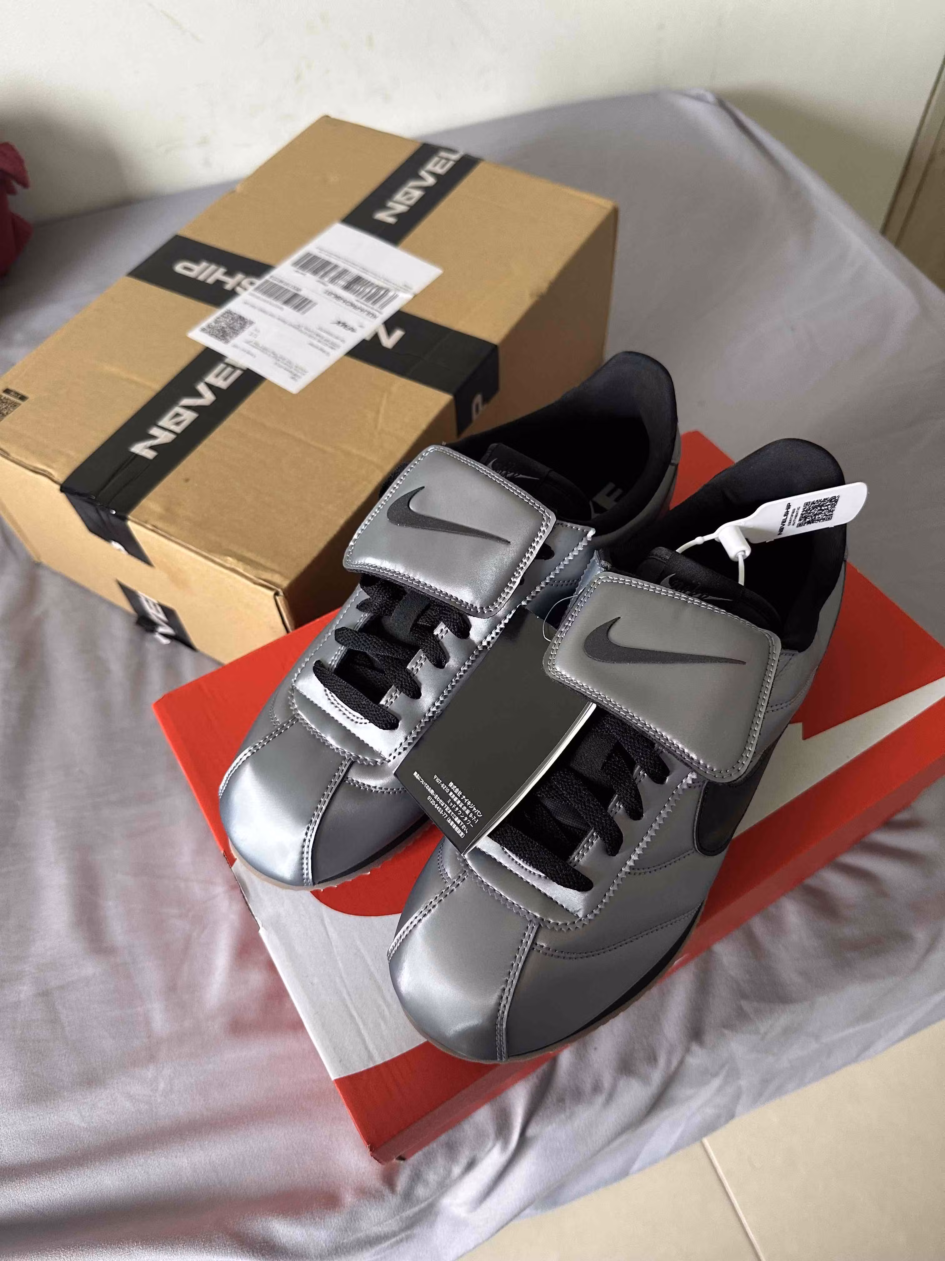 Nike Cortez Leather SE 'Tiempo Pack' HQ3490-099 Nike Cortez Leather SE 'Tiempo Pack' HQ3490-099